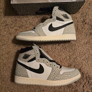 Air Jordan 1 Retro High OG “White Cement" size 12.5 mens